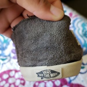 Womens Van's suede shoes